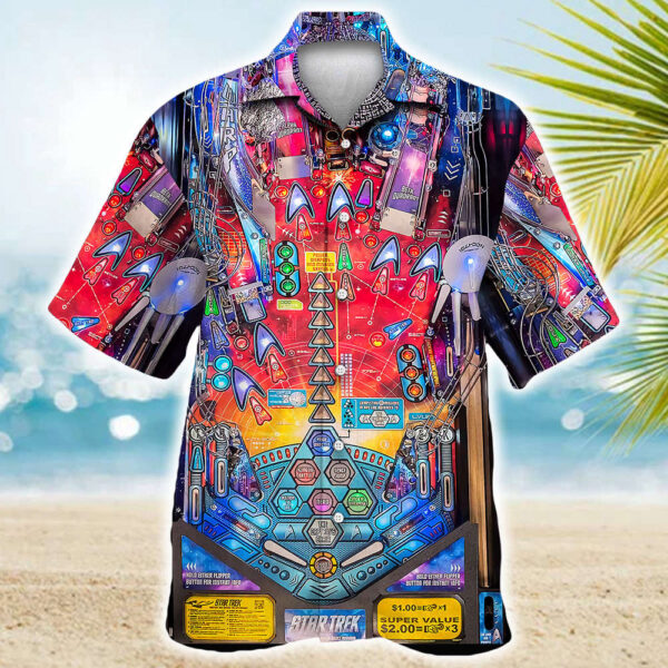 Star Trek Pinball 107 Hawaiian Shirt Summer Aloha Shirt For Men Women